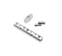 Supporto Per Estensione Specchietto Retrovisore Per Moto, Supporto Per Estensione Barra Trasversale Fari Per Moto Girevole Riser Mount Extender(WHITE)
