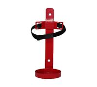 Supporto per estintore da 3 a 4 kg, supporto da parete con nastro di fissaggio, accessori per casa, ufficio, camion, camper