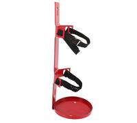 Supporto per Estintore da Autobus Cinghia Rosso 5-7 Kg | Fissaggio Robusto in Ferro e Tessuto, Montaggio Stabile su Mezzi, Soluzione Salvaspazio per Veicoli
