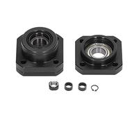 Supporto per estremità della vite a sfera FK15 FF15 Kit di set di blocchi di cuscinetto lavoro accurato per la macchina utensile CNC del tornio e altro ancora