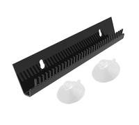 Supporto per extension per capelli in acrilico - Organizzatore per appendiabiti a parete con, espositore per carichi pesanti, rack bicolore trasparente, struttura durevole di facile montaggio