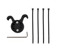 Supporto per fanale posteriore per bicicletta Garmin Varia RVR315 RTL510 RTL515 500, in ABS per fanale posteriore e fotocamera, accessorio da ciclismo, staffa per reggisella nera da 58 mm, con chiave