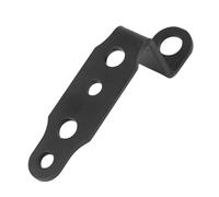 Supporto per fari per moto, universale, per modifica scooter elettrico, specchietto retrovisore, faretto in lega di alluminio supporto adattatore(1pcs Black)