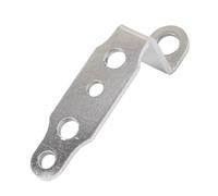 Supporto per faro anteriore in acciaio inossidabile da 1/2 pezzi, multiuso, per moto, specchietto retrovisore e fari supporto adattatore(1Pcs Silver)