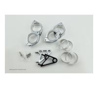Supporto Per Faro per Forcella HIGHSIDER (Extra Corto) Alluminio Cnc-ø 42-43 MM