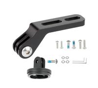 Supporto per faro per manubrio integrato per bicicletta supporto luce bici da strada fotocamera sportiva staffa di estensione in lega di alluminio