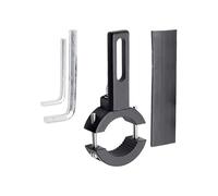 Supporto per faro per moto, staffa ausiliaria per luce - morsetto per tubo moto, supporto per lampada frontale per ATV, equitazione, avventura, ciclismo, dirt bike