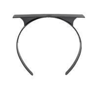 Supporto per Fascia per Berretto Laurea Nero Inserto Anticaduta per Accessorio Cerimonia per Tenere Fermo il Berretto per Donne Laureate, 12,5x4,5x2 Cm, 1 Set (1 pezzo)