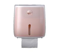 Supporto per fazzoletti da bagno impermeabile e supporto per smartphone, accessori per la casa portatile per un comodo accesso in qualsiasi stanza