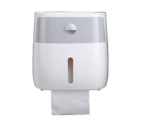 Supporto per fazzoletti da bagno impermeabile e supporto per smartphone, accessori per la casa portatile per un comodo accesso in qualsiasi stanza