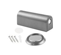 Supporto per fermaporta - Acchiappasole magnetico in acciaio, supporto per ancoraggi da parete, forte serratura | Base antigraffio, supporto per dispositivi di fissaggio sicuro per camera da e