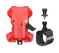 Supporto per fibbia a doppia vita per strumento elettrico Caratteristiche Blocco automatico e facile installazione Materiali ABS Clip da cintura altamente doppia serratura per utensili elettrici