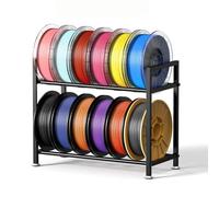 Supporto Per Filamenti Per Stampanti 3D, Supporto Da Scrivania A Doppio Strato In Metallo Per Filamenti, Porta Filamenti A Doppio Strato In Metallo, Scaffale Per Filamenti
