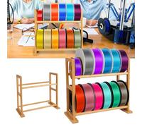 Supporto Per Filamento Per Stampante 3D, Supporto Per Bobina Di Filamento A 2 Livelli Accessori Per Stampante 3d Studio Di Stampa Officina Garage Ufficio 42x20x41cm
