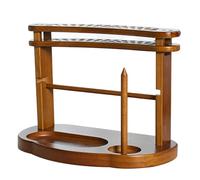 Supporto per filato, supporto portatile in legno a due strati, ideale per la nonna, la mamma, la moglie, l'amante della famiglia, gli amici e gli adulti