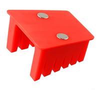 Supporto per filo di saldatura, fissatore magnetico per cavi realizzato in ABS resistente al calore con 2 magneti, compatibile con fili 30AWG-12AWG per mani - Solde