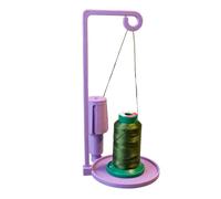 Supporto per filo, organizer durevole in ABS per lavori artigianali, porta bobine da cucito universale, base in stabile, dispenser per filati, da scrivania, per officina, stanze, scrivanie
