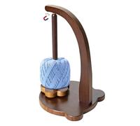 Supporto per Filo per Uncinetto - Filato Portafilo Legno | Legno Supporto per Filo all'Uncinetto | Mandrini Porta Gomitoli Legno di Quercia Naturale | Dispenser per Filati per Un Maglia all'Uncinetto