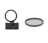 Supporto per filtro a clip per telefono, compatibile con filtri ND CPL da 67 mm e filtri per nebbia nera, corpo in alluminio, supporto per scarpa fredda e ampia gamma di dispositivi (clip + filtro2)