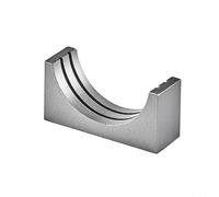 Supporto per filtro del caffè in alluminio per disco espresso per 51 54 58 mm, migliora la funzione della testina supportando il filtro del caffè (nastro 2 guide)