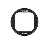 Supporto per filtro in metallo per Insta360 Ace Pro per Ace Pro 2, staffa universale per filtro da 49 mm e 52 mm, con design a sgancio rapido, telaio protettivo in lega di alluminio per accessori per