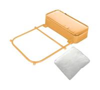 Supporto per filtro lavello da cucina griglia per filtro lavello | Supporto per cestello in rete filtro anti-intasamento | Colino per lavello pieghevole, supporto per borsa a rete con ciotola