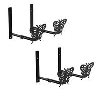 Supporto per fiori modulare regolabile per supporto per piante da balcone, robusto acciaio al carbonio per una facile installazione supporto moderno