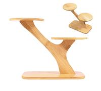 Supporto per fiori - Supporto per piante | Scaffale per piante, espositore rustico moderno, retro in legno, per interni, per teiera, vaso da fiori, fioriera, vaso, decorazioni per la casa, soggiorno,