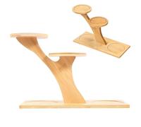 Supporto per fiori - Supporto per piante | Scaffale per piante, espositore rustico moderno, retro in legno, per interni, per teiera, vaso da fiori, fioriera, vaso, decorazioni per la casa, soggiorno,