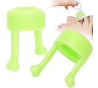 Supporto per Flacone Collirio Portatile 2 Pezzi, Dispositivo di Guida per Flacone Collirio, Applicatore di Aiuto per Collirio, Strumento Pratico per Flacone Collirio