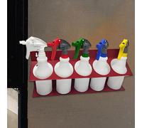 Supporto per flacone spray da garage, montaggio a parete, 20x4,3x7,8