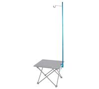 Supporto per flebo portatile, aste per flebo in acciaio inossidabile, supporto per sacca di dialisi medica, con 1 gancio, asta per flebo, supporto per gocciolatore, per ospedale, clinica(C)