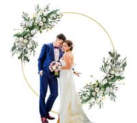 Supporto per Fondo Tondo, Portasfondi Ad Anello Con Eventi E Feste, Cerchio per Anello di Palloncini, Per La Decorazione Di Matrimoni Compleanni Feste Cerimonie Eventi Festival E Del Palco