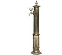 Supporto per fontana e tubo flessibile da esterno in stile vintage, migliora l'estetica del patio, del giardino e della fattoria con un design durevole