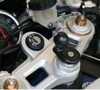 Supporto Per Forcella Di Moto Con Palla Da 1", Solo Base