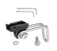 Supporto per forcella per bici, supporto per forcella anteriore per bicicletta, supporto versatile per fanale da bicicletta, supporto per fanale regolabile, supporto per fanale da bicicletta, supporto