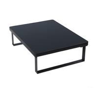 Supporto per forno a microonde con copertura per stufa e staffa per piano cottura a induzione, materiali in metallo e legno con piedini antiscivolo per un posizionamento sicuro sul piano di lavoro