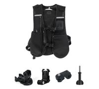 Supporto per fotocamera compatibile con action camera DJI Action/Go.Pro/Insta.360, supporto regolabile per fotocamera Pocket 3/Action 5 Pro/GO 3S (per x4/Go3)