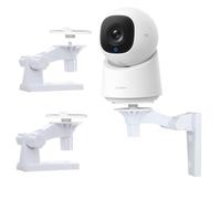 Supporto per fotocamera compatibile con eufy E30, eufy C220 C210 Security Indoor Cam, staffa da parete per fotocamera, montaggio a soffitto regolabile a 180°, installazione trapano, confezione da 2