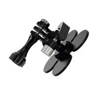 Supporto per fotocamera con base adesiva flessibile per telecamere da 17 mm con testa a sfera da 17 mm, capacità di carico sicura 300 g, design piccolo, antiurto, supporto per fotocamera per ciclismo