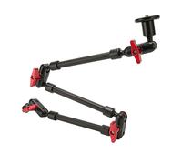 Supporto per Fotocamera con Braccio Articolato, Rotazione di 360 Gradi Asta di Prolunga per Braccio Magico con Attrito Articolato Regolabile da 31 Pollici, con Filettatura da 1/4