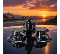 Supporto Per Fotocamera Con Tripla Ventosa, Leggero, Con Testa A Sfera E