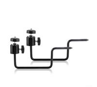 Supporto per fotocamera da 35,5 cm, design robusto per fissaggio sicuro di telecamere da trail outdoor (2 pezzi)