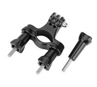 Supporto per fotocamera da manubrio per bicicletta, struttura leggera e resistente, design antiscivolo, morsetto per palo compatibile con GoPro, Hero