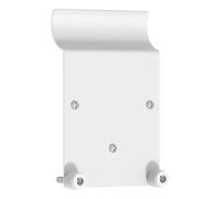 Supporto per fotocamera in vinile compatibile con eufy SoloCam S340, E30, E42 e 4G LTE Cam S330, staffa senza trapano in acciaio inossidabile per rivestimenti in alluminio e vinile, bianco