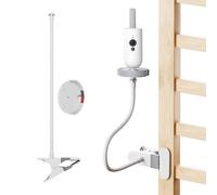 Supporto per fotocamera per bambini compatibile con Philips Avent SCD923/26, SCD921/26, SCD643/26, SCD951/26 - Supporto flessibile per fotocamera senza foratura, facile da montare per culla e scaffale