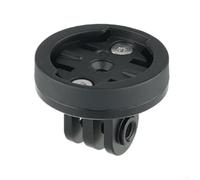 Supporto per fotocamera per computer da bicicletta, adattatore in lega di alluminio con orientamento reversibile per Garmin e Action Camera a 3 poli, staffa di montaggio inferiore per luci (D)
