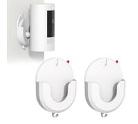 Supporto per fotocamera senza anello di trapano, confezione da 2 supporti da parete per fotocamera ad anello compatibile con Ring Indoor Cam di 1a e 2a generazione, Ring Stick Up Cam, Blink Mini 2