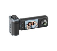 Supporto per fotocamera Street Combo per insta360 X4 air/X5 Maniglia per fotocamera Modulo di controllo remoto compatibile con Bluetooth e due fori standard da 1/4 per viti