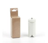 Supporto per fotocamera treppiede piccolo per Instax Pal, supporto per fotocamera con staffa da tavolo portatile con treppiede con impugnatura compatta a vite da 1/4 di pollice (Bianco)